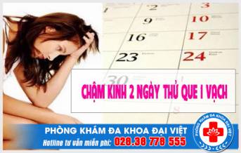 Chậm kinh 2 ngày thử que 1 vạch có thể có thai không?